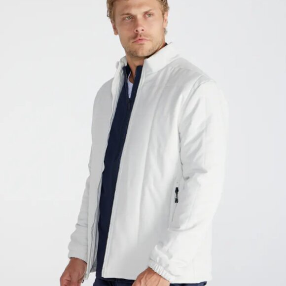 BYLT Basics Uptown Puffer Jacket White - New Large - Picture 1 of 4
